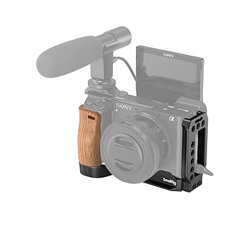SONY - Sony α6400 ボディ SmallRig L型ブラケット 付き SmallRigのα6400新型Lブラケットをレビュー！ウッドグリップが